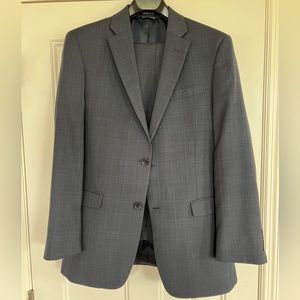 Navy Suit - Jacket and pants (33w, 32L)